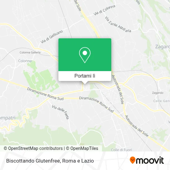 Mappa Biscottando Glutenfree