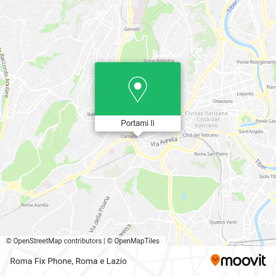 Mappa Roma Fix Phone