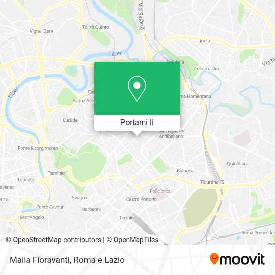 Mappa Maila Fioravanti