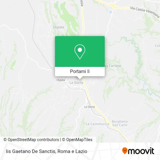 Mappa Iis Gaetano De Sanctis