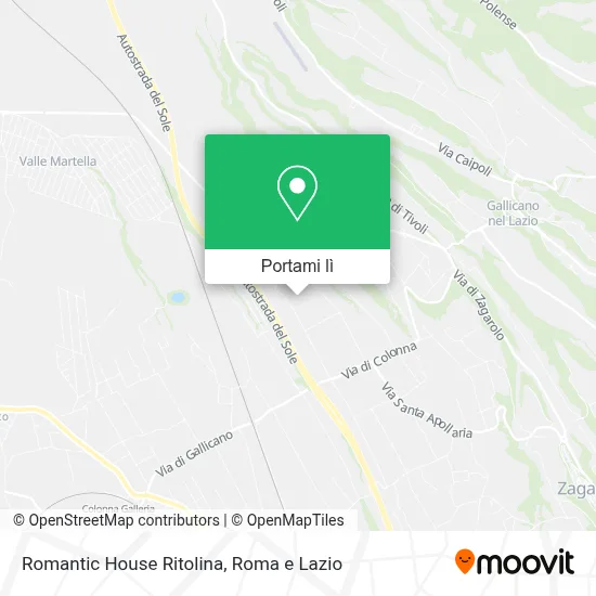 Mappa Romantic House Ritolina