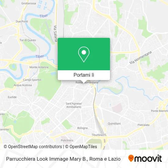 Mappa Parrucchiera Look Immage Mary B.