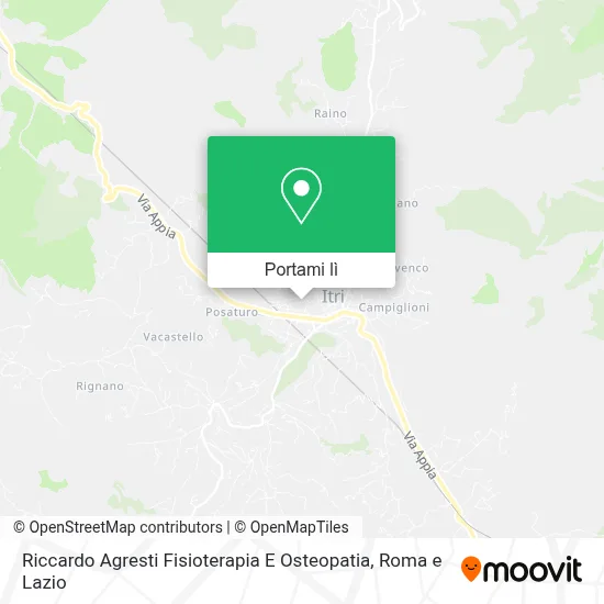 Mappa Riccardo Agresti Fisioterapia E Osteopatia