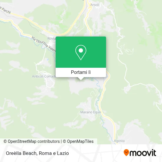 Mappa Oreèlla Beach