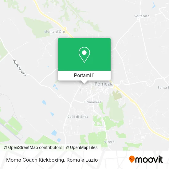 Mappa Momo Coach Kickboxing
