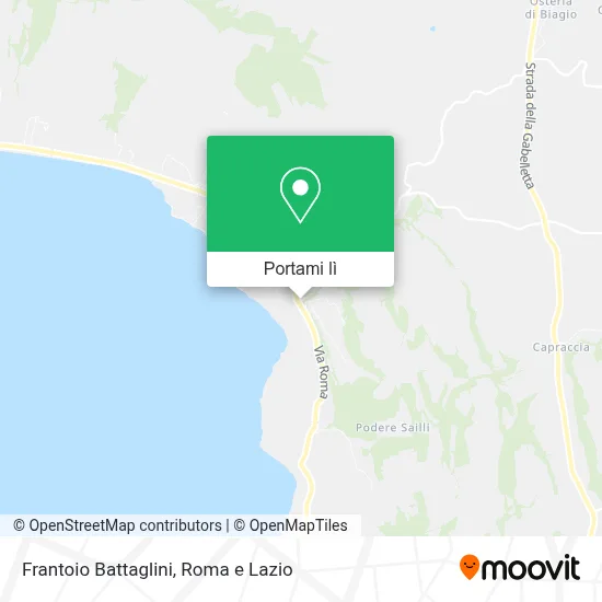 Mappa Frantoio Battaglini