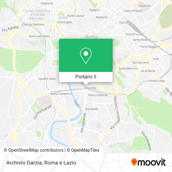 Mappa Archivio Garzia