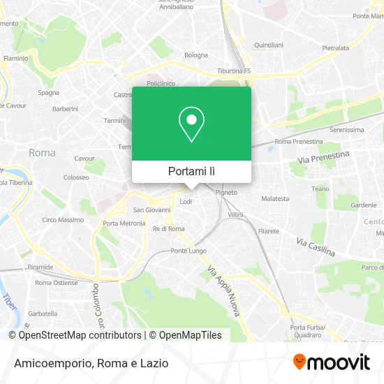 Mappa Amicoemporio