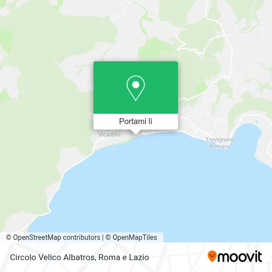 Mappa Circolo Velico Albatros