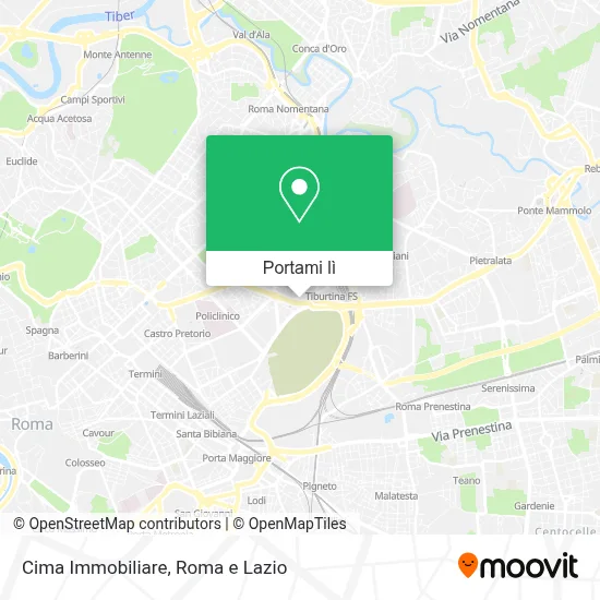 Mappa Cima Immobiliare