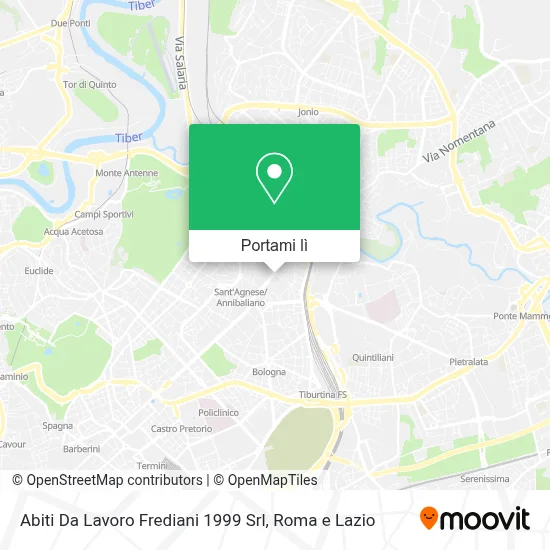 Mappa Abiti Da Lavoro Frediani 1999 Srl