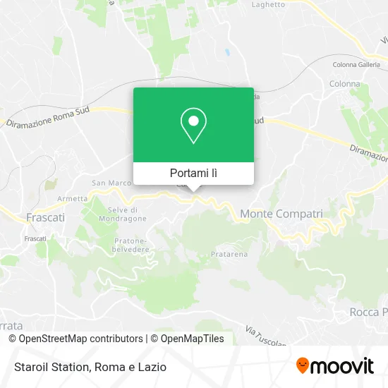 Mappa Staroil Station