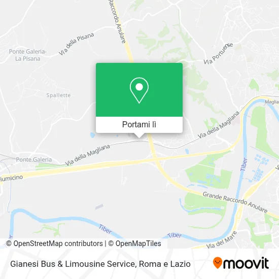 Mappa Gianesi Bus & Limousine Service
