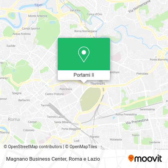 Mappa Magnano Business Center