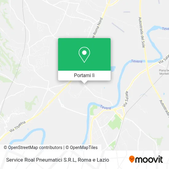 Mappa Service Roal Pneumatici S.R.L