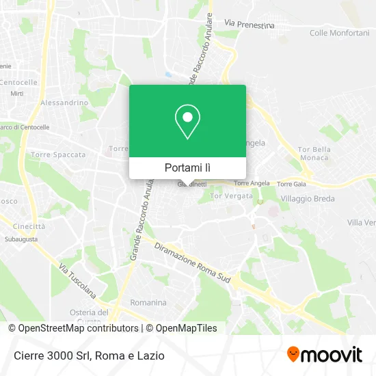 Mappa Cierre 3000 Srl