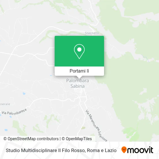 Mappa Studio Multidisciplinare Il Filo Rosso