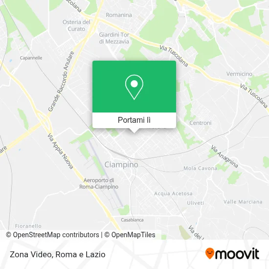 Mappa Zona Video