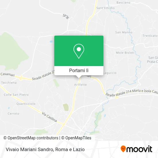 Mappa Vivaio Mariani Sandro