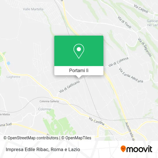 Mappa Impresa Edile Ribac