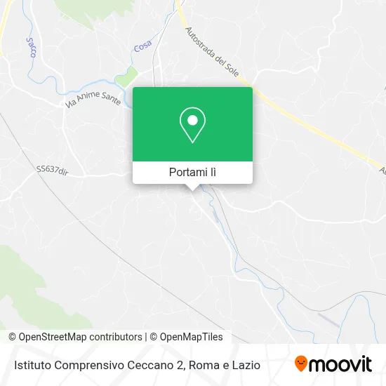 Mappa Istituto Comprensivo Ceccano 2