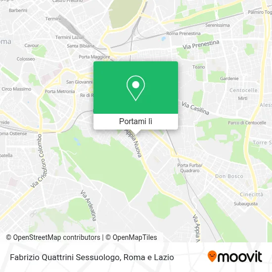 Mappa Fabrizio Quattrini Sessuologo