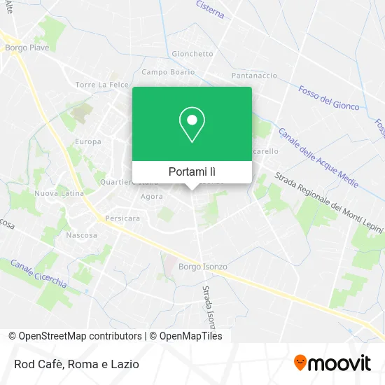 Mappa Rod Cafè