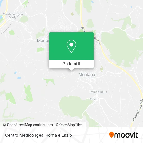 Mappa Centro Medico Igea