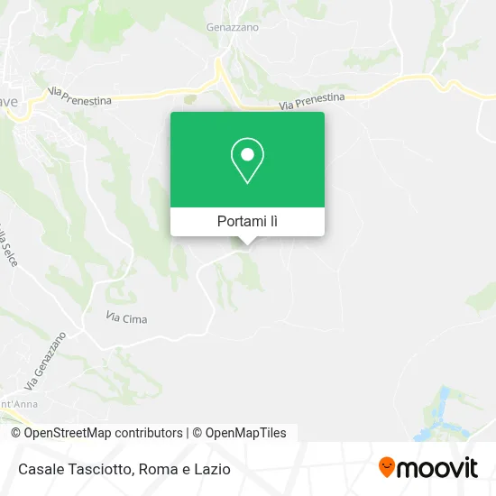 Mappa Casale Tasciotto