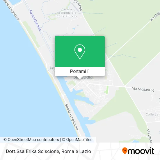 Mappa Dott.Ssa Erika Sciscione