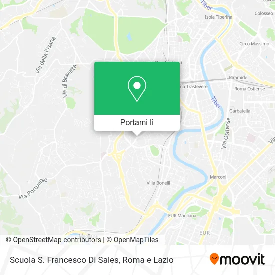 Mappa Scuola S. Francesco Di Sales