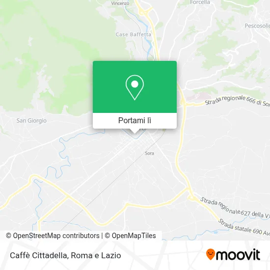 Mappa Caffè Cittadella