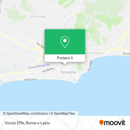 Mappa Vicolo Effe