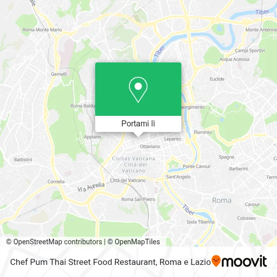 Mappa Chef Pum Thai Street Food Restaurant