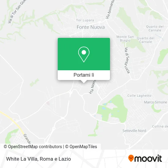 Mappa White La Villa
