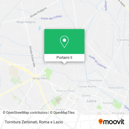 Mappa Tornitura Zerbinati