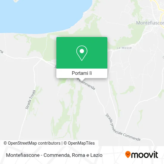 Mappa Montefiascone - Commenda