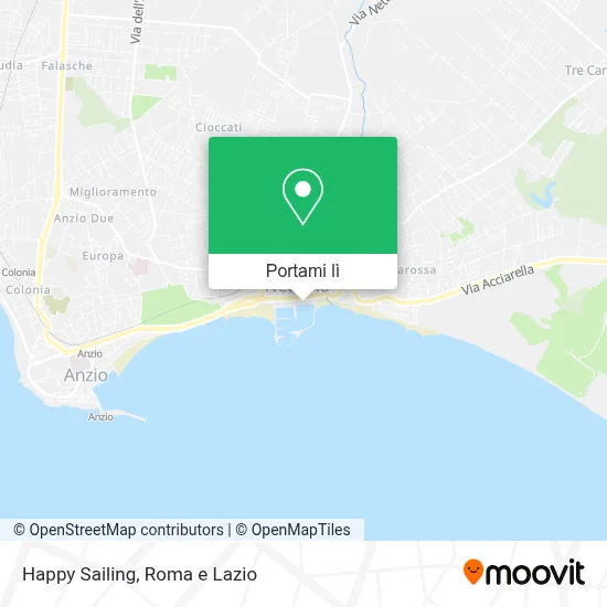 Mappa Happy Sailing