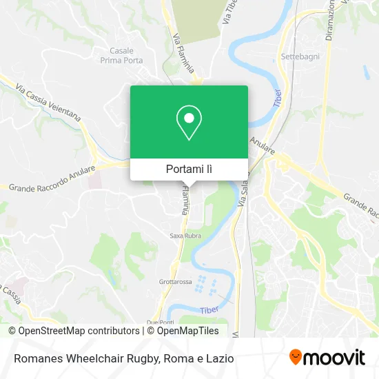 Mappa Romanes Wheelchair Rugby