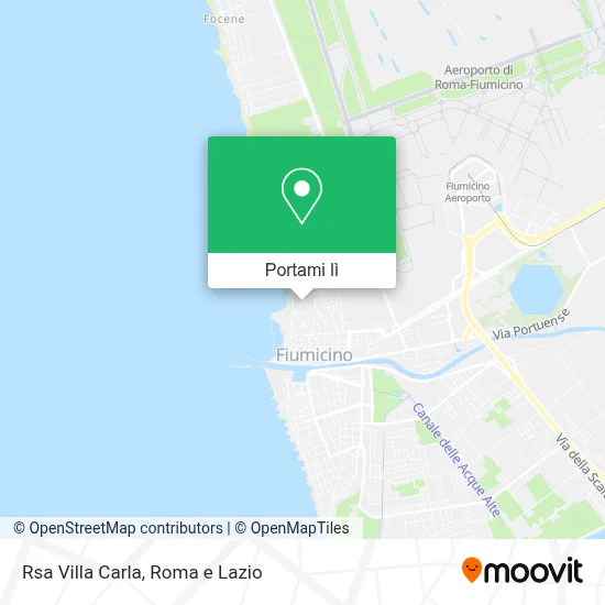 Mappa Rsa Villa Carla
