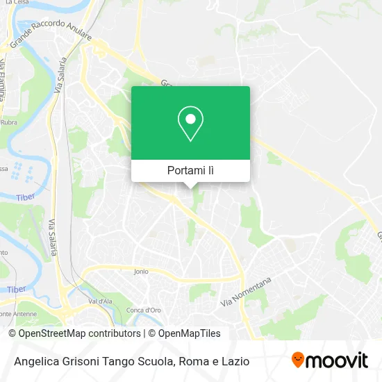 Mappa Angelica Grisoni Tango Scuola