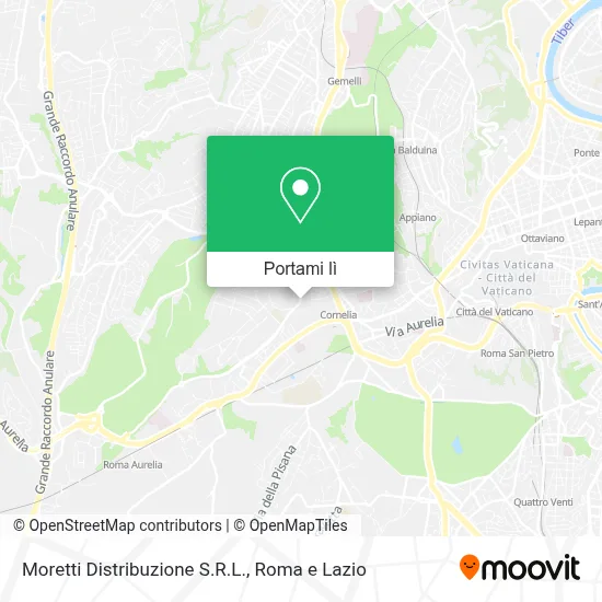 Mappa Moretti Distribuzione S.R.L.