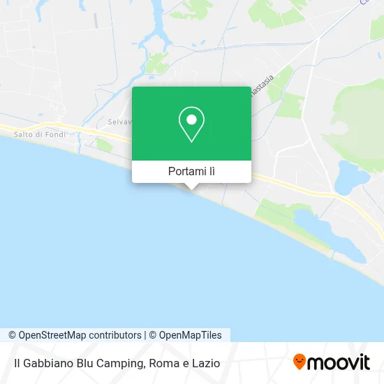 Mappa Il Gabbiano Blu Camping