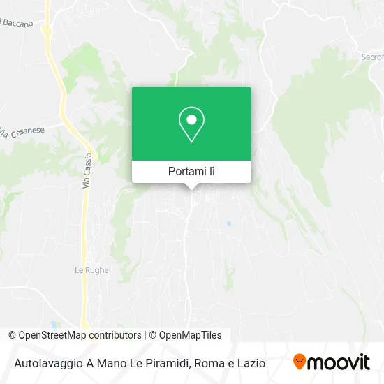 Mappa Autolavaggio A Mano Le Piramidi