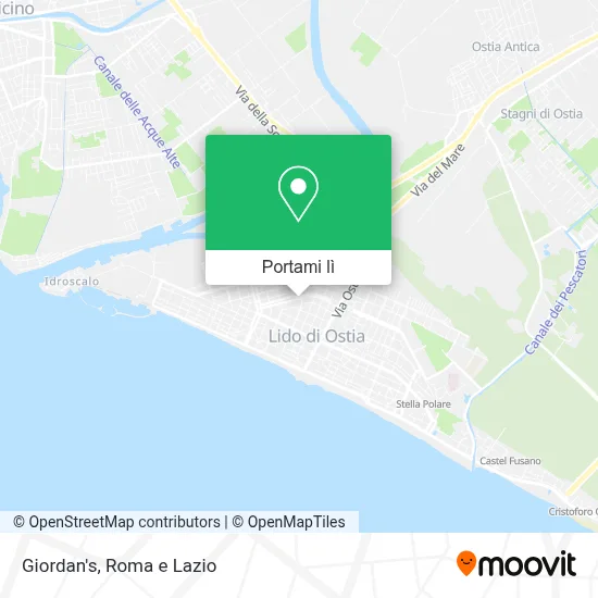 Mappa Giordan's