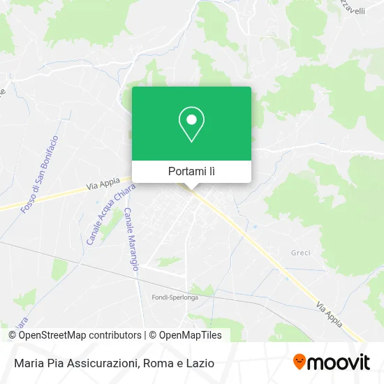 Mappa Maria Pia Assicurazioni