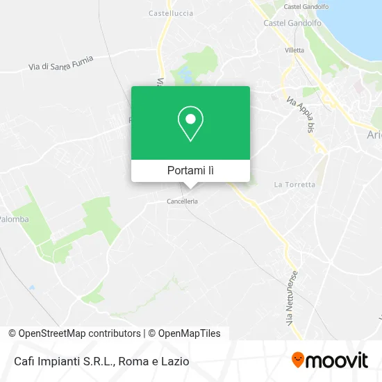 Mappa Cafi Impianti S.R.L.