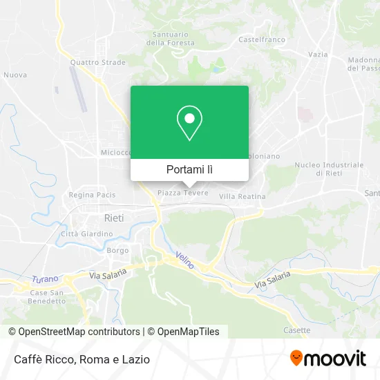 Mappa Caffè Ricco