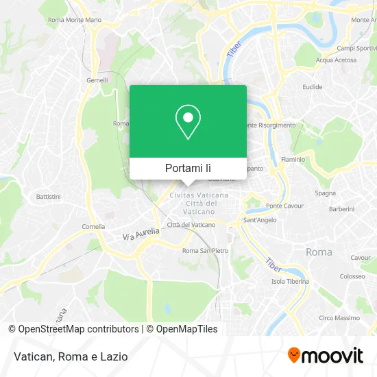 Mappa Vatican