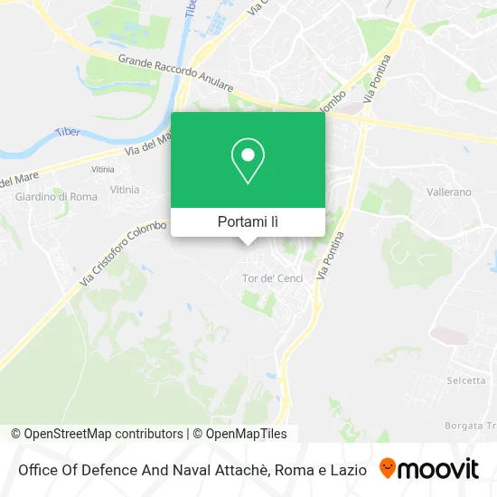Mappa Office Of Defence And Naval Attachè